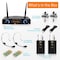 Pyle Dual Channel Microphone System, PDWM2958B PDWM2958B - alternate 7